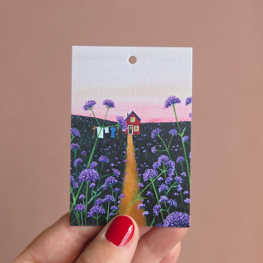 Cadeaukaartje — Verbena