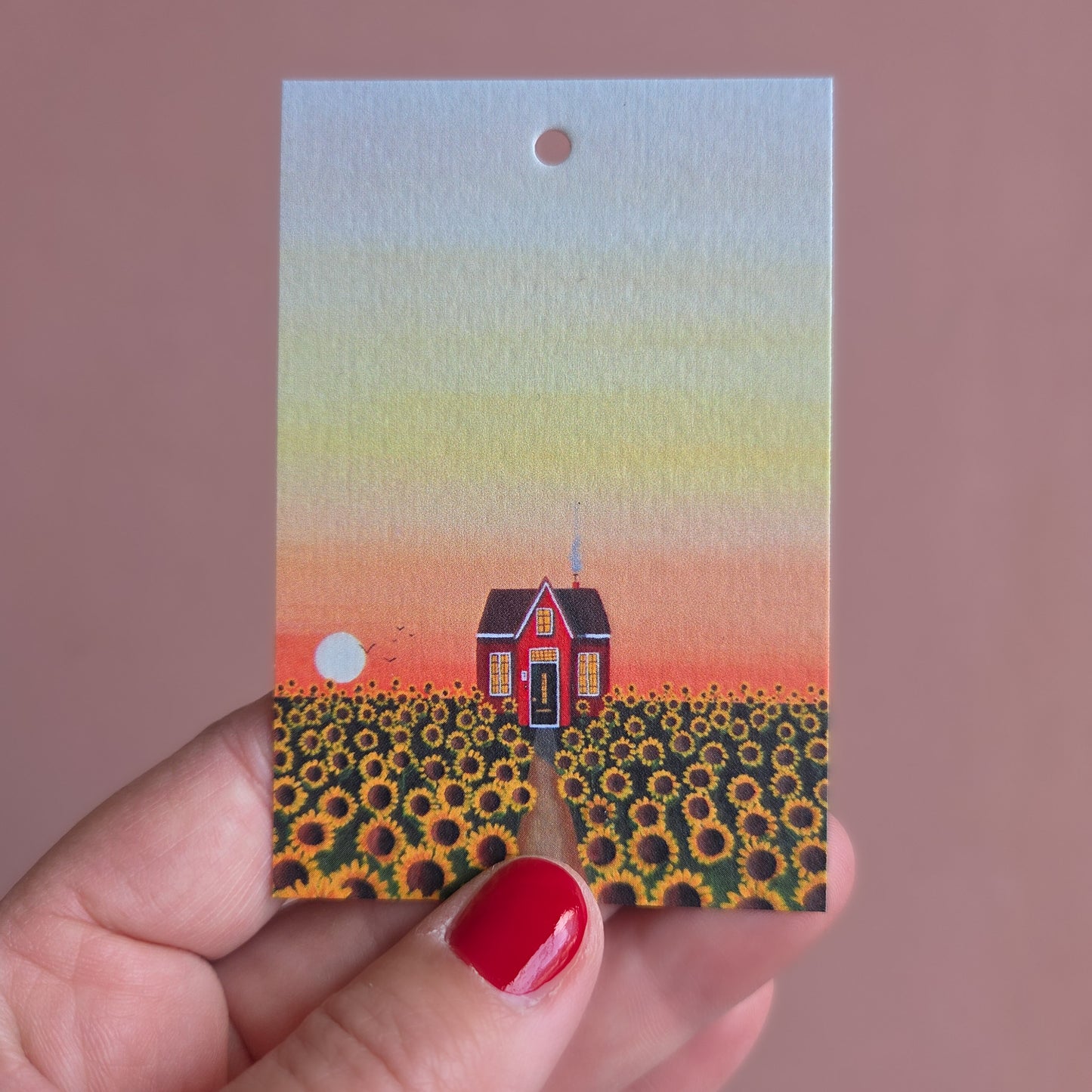 Cadeaukaartje — Zonnebloemen