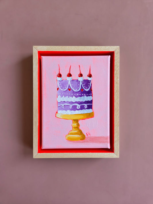 Feesttaart lila