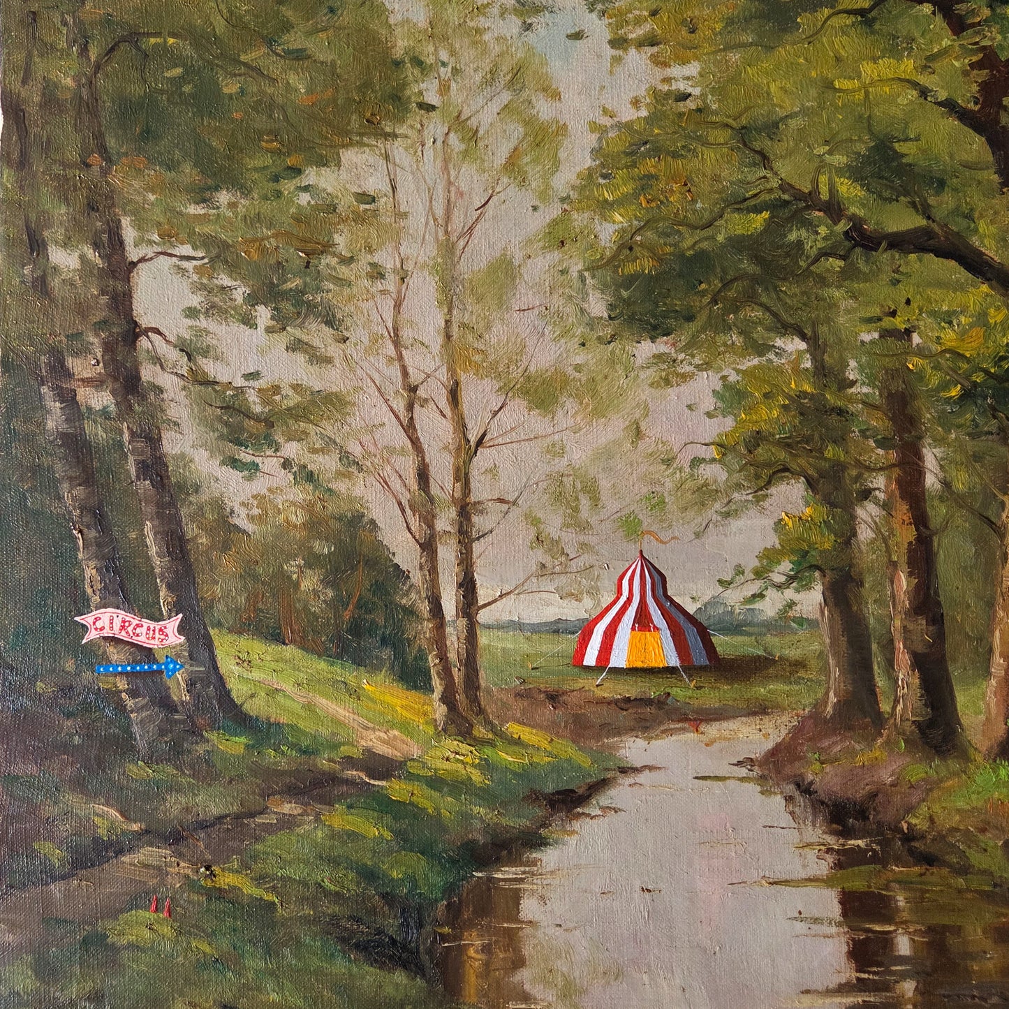 Circus in het bos