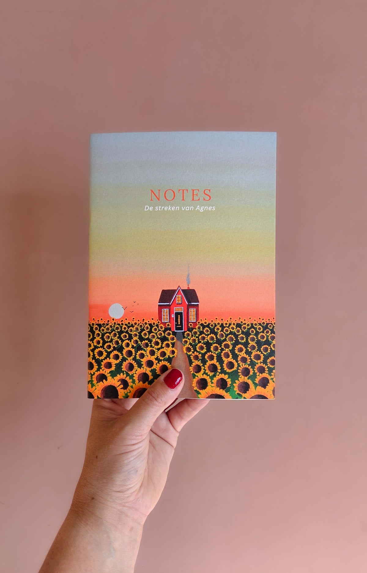 Notitieboekje zonnebloemen