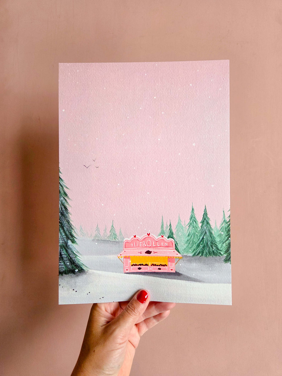 A4 print Oliebollenkraam